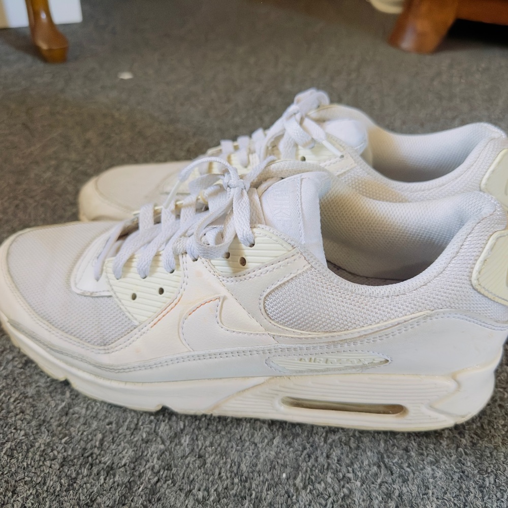 Nike air max white / platinum